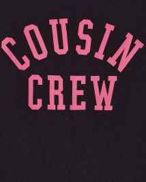 Girls Cousin Crew Graphic Tee