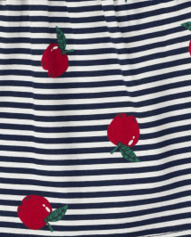 Lot de 3 hauts Apple pour petites filles