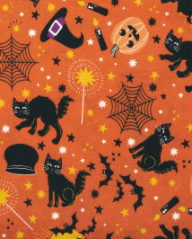 Toddler Girls Halloween Skater Dress