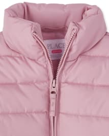 Chaqueta acolchada para niñas