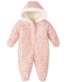 Habit neige sale bebe fille