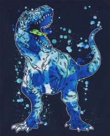 Boys Dino Shark Pajamas 2-Pack
