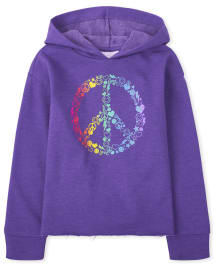 Girls purple hoodie shop