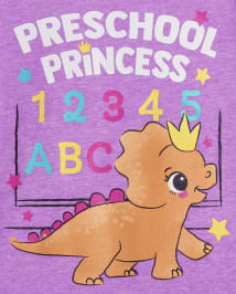 Toddler Girls Dino Graphic Tee 2-Pack