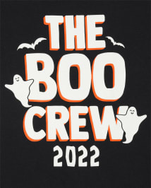 Unisex Baby And Toddler Matching Family Glow Boo Crew Graphic Tee