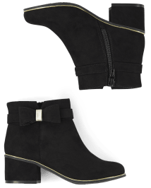 Girls heeled booties store