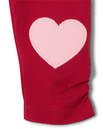 Kids Hearts Design Thermal Leggings / Infants & Toddlers Hearts