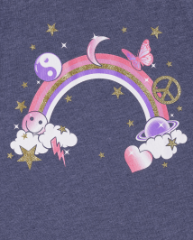 Lot de 3 t-shirts à imprimé animal pour filles