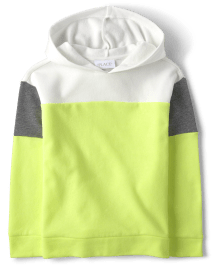 Girls Colorblock Fleece Hoodie