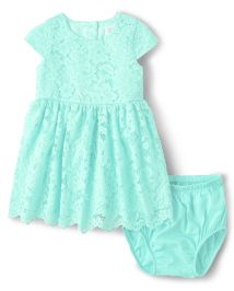 Baby Girls Mommy And Me Lace Dress