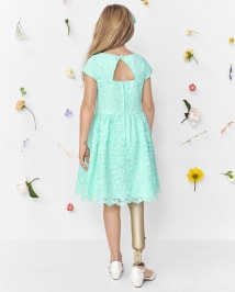 Vestido de encaje para niñas Mami y yo