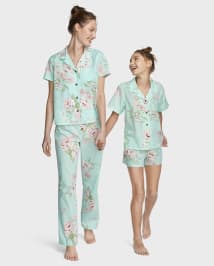 Girls Floral Pajamas