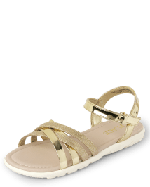 Girls Glitter Sandals