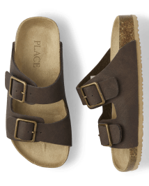 Boys Buckle Slides