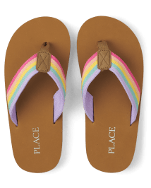 Discount rainbow flip flops shop