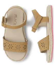 Toddler Girls Espadrille Sandals TAN The Children s Place CA