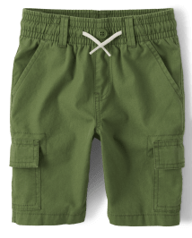 Boys Woven Pull On Cargo Shorts GREEN The Children s Place CA