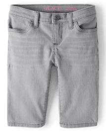 Girls Denim Skimmer Shorts