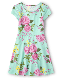 Girls Floral Everyday Dress