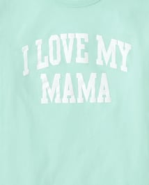 Boys Matching Family Mama Graphic Tee