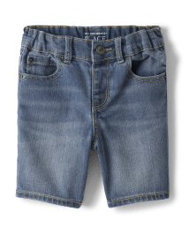 Little boys online jean shorts