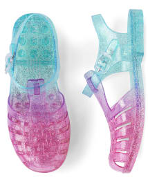 Ladies jelly sandals deals