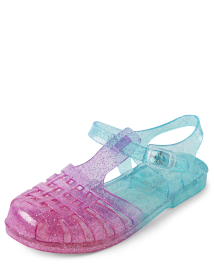 Ladies jelly discount sandals