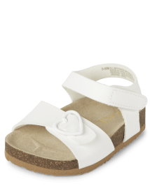 White sandals baby girl cheap