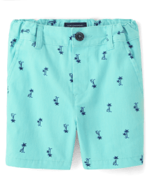 Baby And Toddler Boys Palm Tree Chino Shorts