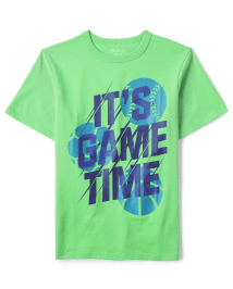 Boys Game Time Graphic Tee