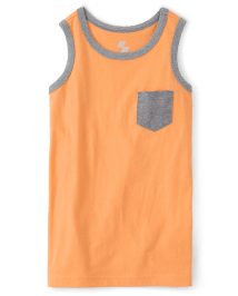 Boys Pocket Tank Top