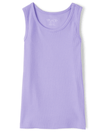 Girls Ribbed Tank Top