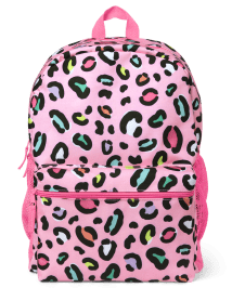 Kids top leopard backpack