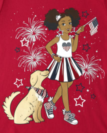 Girls Girl Graphic Tee