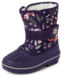 Girls purple boots hot sale