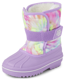 Toddler Girls Print All Weather Boots The Children s Place CA