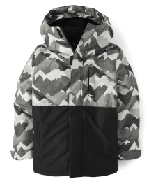 Veste 3 en 1 imprimee a manches longues pour garcon WHITE The Children s Place CA