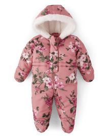 Children's place 2025 baby snowsuit
