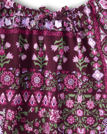 Haut patchwork pour filles
