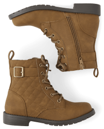 Girls beige boots top