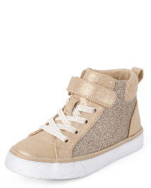 Girls glitter hot sale sneakers