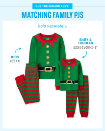 Pyjama Bébé Et tout-petit Elf Suit Snug Fit en coton