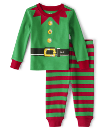 Pyjama Bébé Et tout-petit Elf Suit Snug Fit en coton