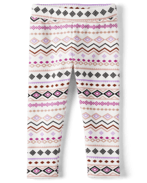 Baby And Toddler Girls Mix And Match Print Knit Cozy Leggings