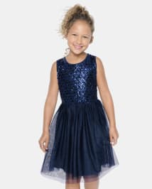 Children's place sequin dress clearance