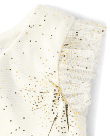 Star mesh tiered dress cheap