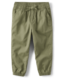 The Children's Place Baby And Toddler Girls Twill Pull On Jogger