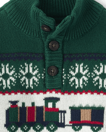 Boys train sweater shop