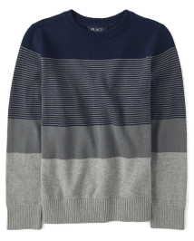 Boys striped hotsell sweater