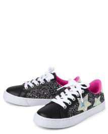 Nani stores sparkle white sneakers discount